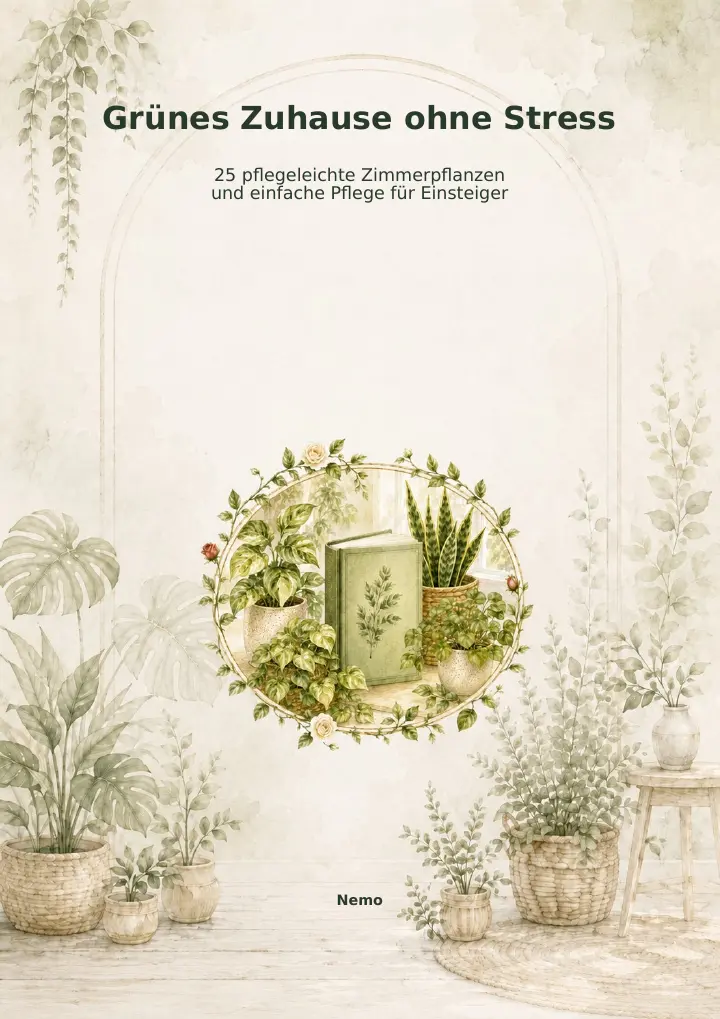 Cover des Ratgebers Grünes Zuhause ohne Stress